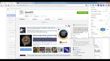 Make Google Chrome Read it for You (Text-to-Speech Extension)