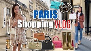 Shop with me in PARIS *Chanel 31 Rue Cambon, Dior 30 Montaigne, Hermès, LV*  