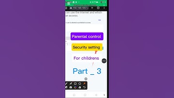 WiFi Parental Control Setting 2025 |#short #Router Tip #WiFi