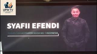 MOTIVASI DARI SYAFII EFENDI : 'MENJADI GURU YANG MENGINSPIRASI'