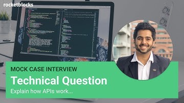 PM technical mock interview: explain how APIs work (w/ Microsoft PM)
