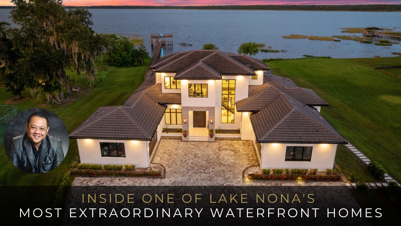 Inside One of Lake Nona's Most Extraordinary Waterfront Homes