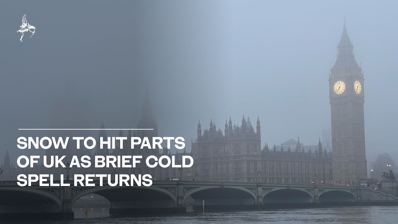 Snow showers expected in parts of the UK during ‘brief cooler spell’