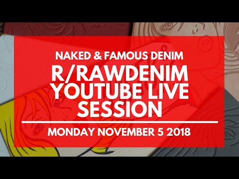r raw denim