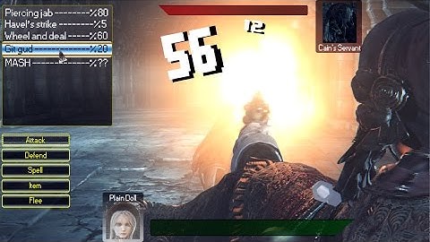 Bloodborne RPG: Turn-Based Battle System