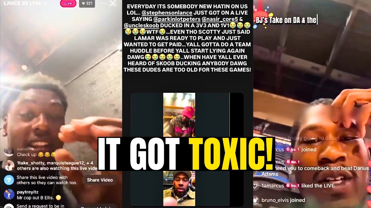 Nasir Core Talks About Playing Lamar Peters, OffTheDribbleTV Respond To Lance Stephenson, BJ vs DA..