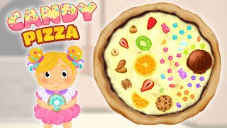 피자 메이커 - 베이킹 캔디 피자 게임플레이 - 어린이를 위한 가장 재미있는 음식 게임(IOS 및 Android) screenshot 2
