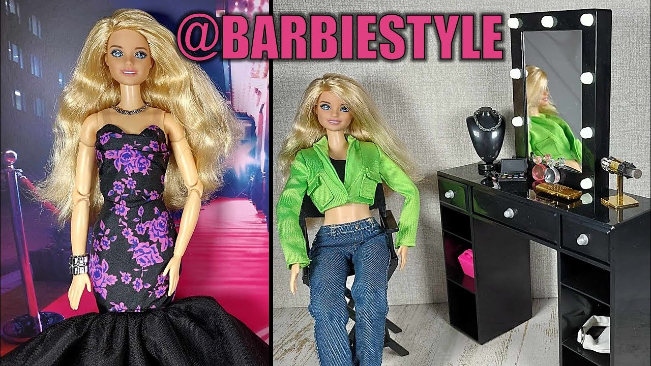 Unboxing the Barbie Style Fashion Studio Set - YouTube
