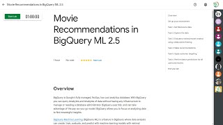 Movie Recommendations in BigQuery ML 2.5 | Arcade | February | 2024 | #qwiklabs