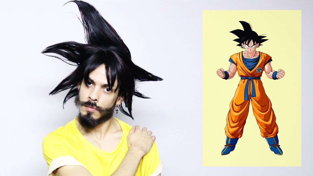 Goku Hairstyle Dragon Ball Z  YouTube