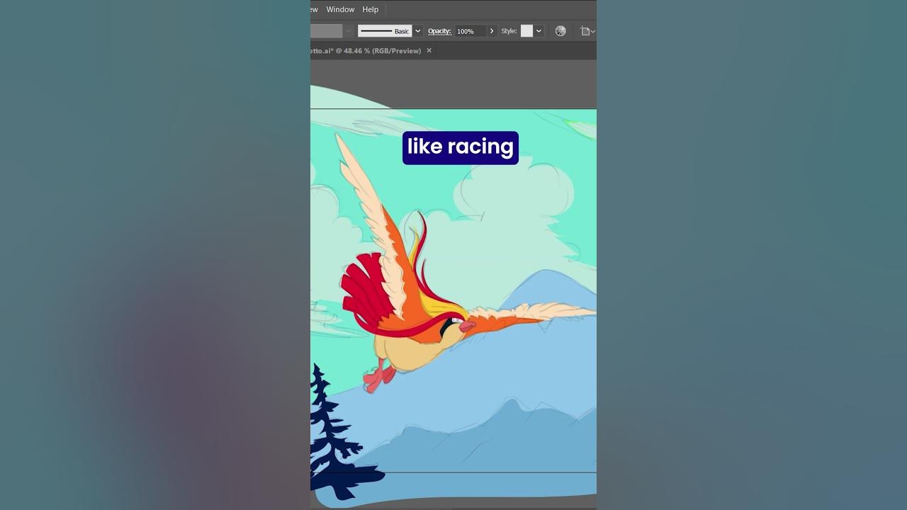 Mastering Pokemon Pidgeot illustration tutorial+ Fun fact! 🎨 # ...