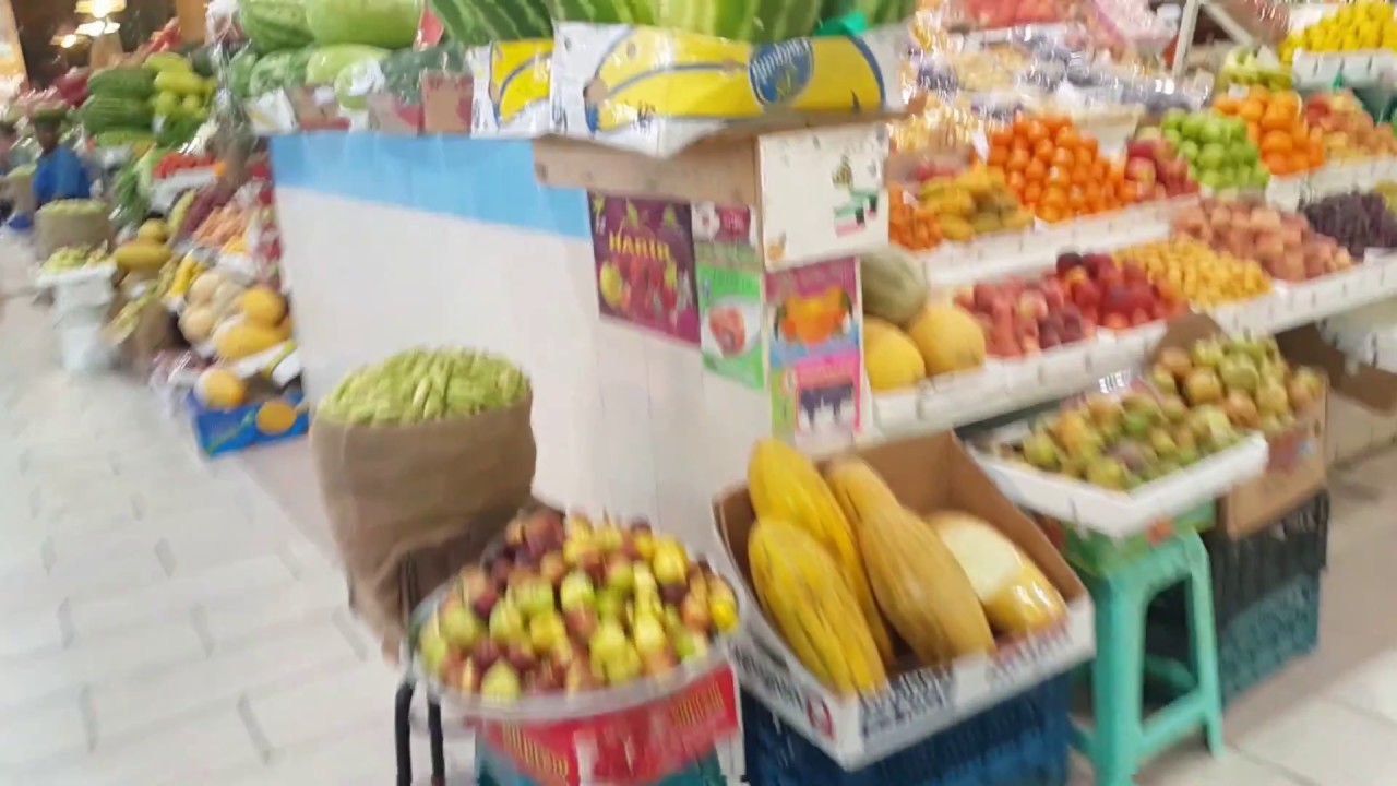 Vegetable market Kuwait YouTube