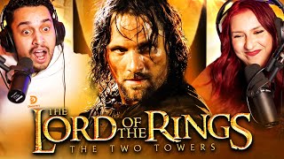 THE LORD OF THE RINGS: THE TWO TOWERS (2002) MOVIE REACTION  FIRST TIME WATCHING  REVIEW