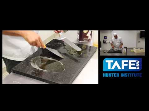 Tempered Chocolate with Dean Gibson at Hunter TAFE Bakery- Cocoa butter