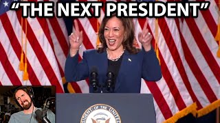 Kamala Harris Speaks For The First Time Since Biden's Endorsement — Asmongold TV