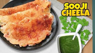 Sooji Ka Chilla Recipe in Hindi - Veg Rawa Chilla Recipe | 2020