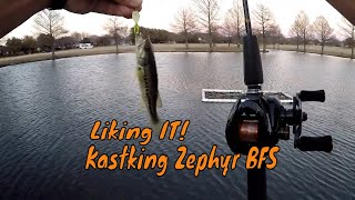 Kastking Zephyr | Checkout Our First Impression Fishing With the BFS Reel | Liking It!