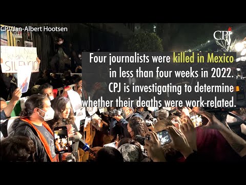 Four Mexican journalists killed in four weeks