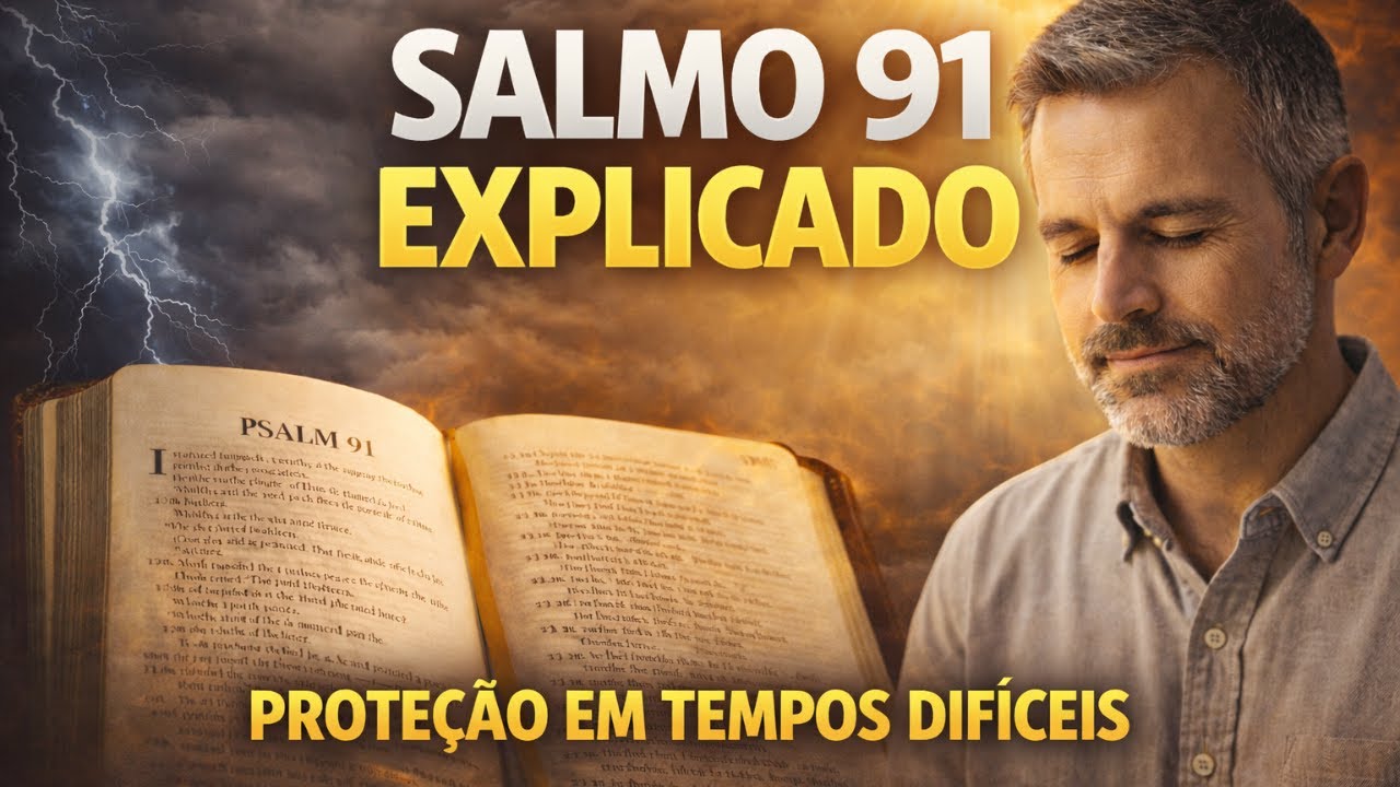 SALMO 91 EXPLICADO | PROTEÇÃO QUE VAI ACALMAR SEU CORAÇÃO