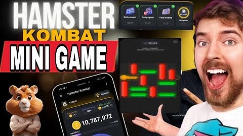 Easy to Solve Mini Game PUZZLE in Hamster Kombat 20 July