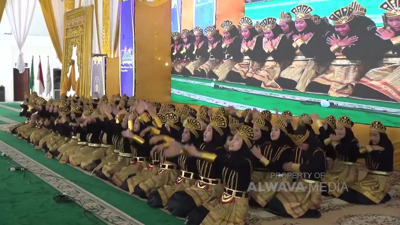 Tari Saman Ratoh Jaroe Santri PAF || PENAMPILAN HAFLAH AKHIRUSSANAH DAN WISUDA 2022