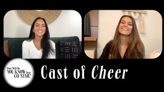 The Cast or ‘Cheer’ Plays ‘How Well Do You Know Your CoStar?’ | Marie Claire