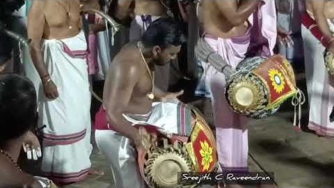 പതികാലം മദ്ദളം താളവട്ടം & തീര് | എലൂർ അരൂൺദേവ് വാര്യർ & ടീം | നെല്ലുവായ് ശ്രീ ധന്വന്തരി ക്ഷേത്രം.