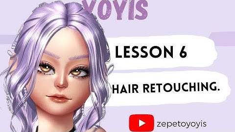 [ZCC Class] 🌻Lesson 6. Hair retouching. 👩🏽‍🎨 (BASIC) ||#ZEPETO #ZCCClass