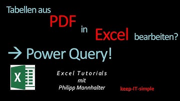 Power Query - Daten aus PDF importieren