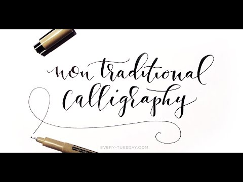 10 Hand Lettering Enhancements Anyone Can Do - Every-Tuesday