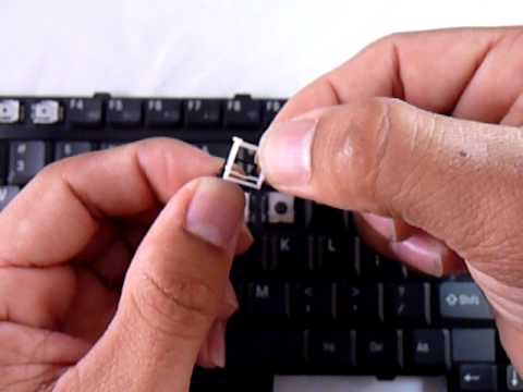 Stuck Sticky Keys, Fix / Clean Your Laptop Keyboard Keys Toshiba Keyboard