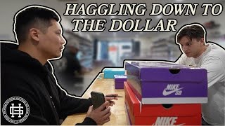 We couldn’t agree over $8! A day in the life of a sneaker shop