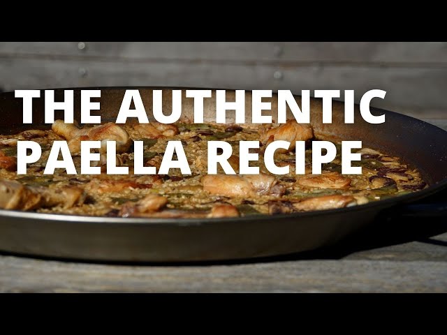 Paella Valenciana Authentic Recipe