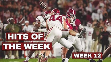 College Football 2025 Hits of the Week: Week 12