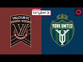 Highlights valour fc vs york united fc  presented by tonybet