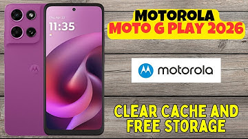 Motorola Moto G Play 2026 Junk Files Removal | How to Clear Cache and Free Storage