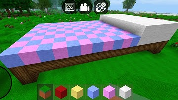 Mini Block Craft 3D Gameplay #20 (iOS & Android) | Super Big Bed 🛏