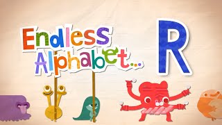 Endless Alphabet A to Z - Letter R - RAINSTORM, RECYCLE, REFLECTION, REFRESHING | Originator Games