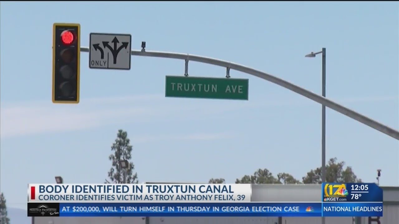 Coroner identifies Bakersfield man found dead in canal near Truxtun ...