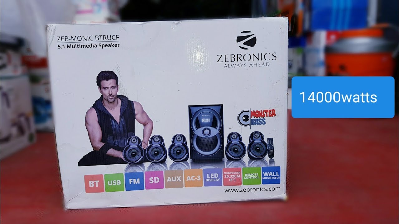 zebronics 5.1 home theatre remote