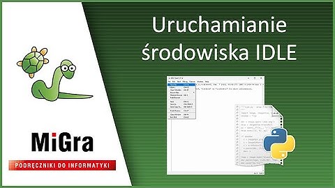 Python Turtle | Uruchamianie środowiska IDLE