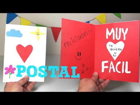 Vídeo: Com Fer Una Postal Preciosa