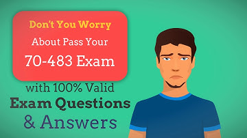 70-483 Dumps PDF - [Programming in C#] Pass with Valid Microsoft MCP 70-483 Exam Questions | 2018