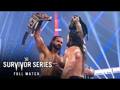 FULL MATCH Drew McIntyre Vs Roman Reigns Champion Vs Champion Match Survivor Series 2020