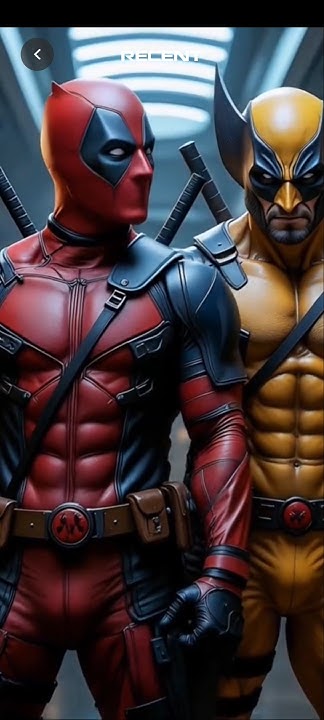 Deadpool × Wolverine AI animation #yt #deadpool #wolverine # ...