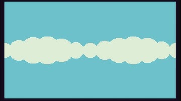 TIC-80 ShowCase #67- cloud pattern that can be used as background for menu