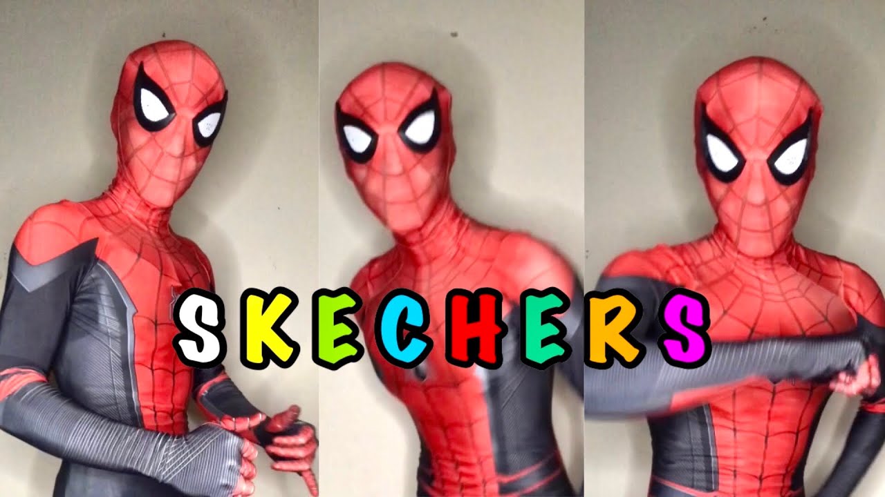spiderman sketchers
