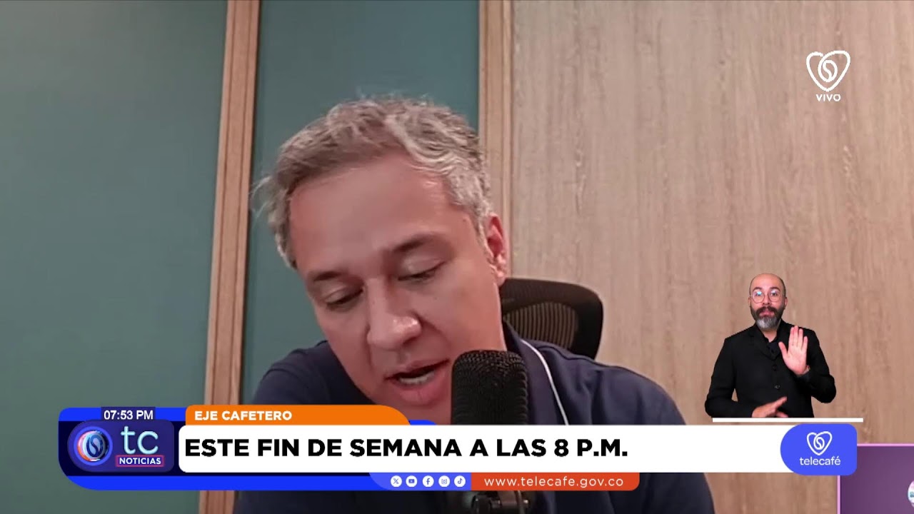 #EnVivo 🔴📺 Telecafé Noticias del 27 de febrero de 2026