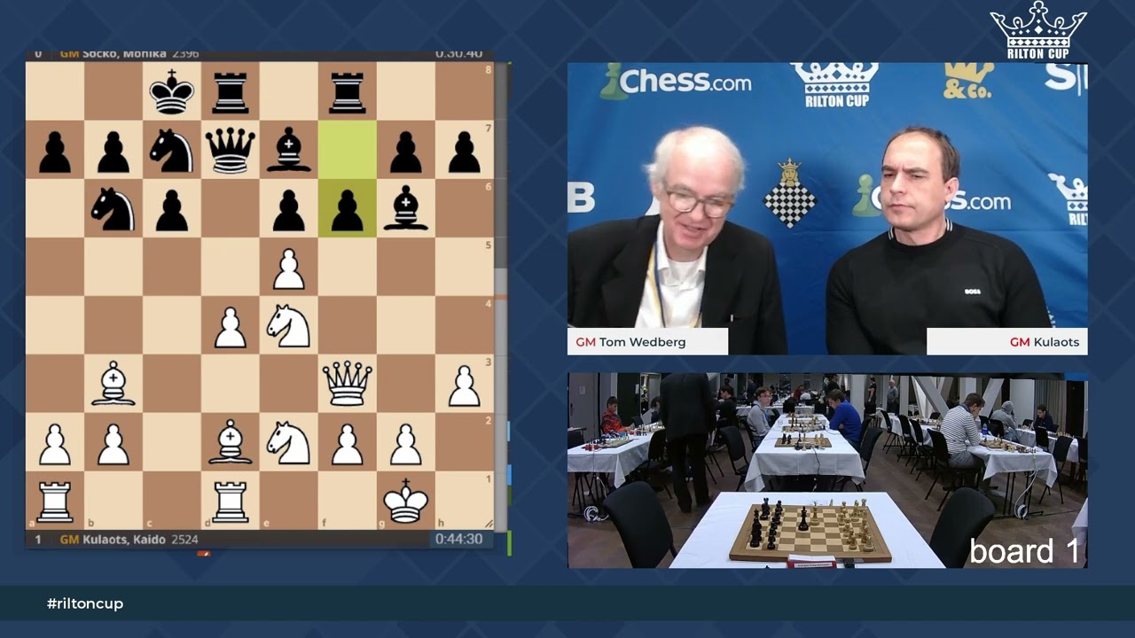 51st Rilton Cup round 3, interview GM Kaido Kulaots