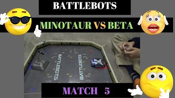Battlebots Arena Pro- Minotaur vs Beta